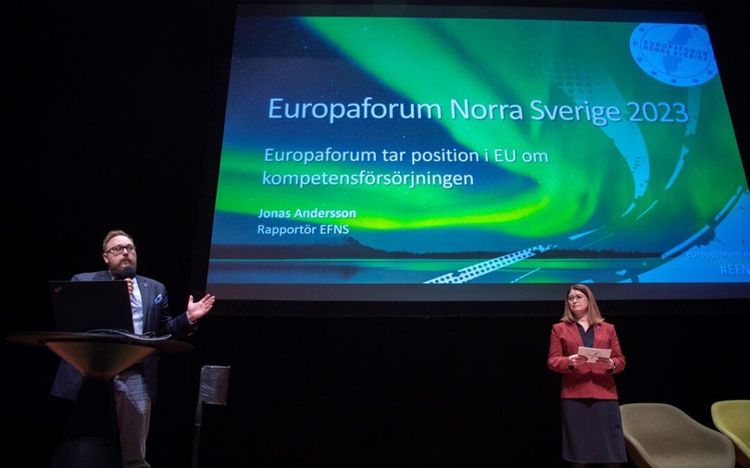 Stort engagemang och fullspäckat program under Europaforum 2023 i Umeå